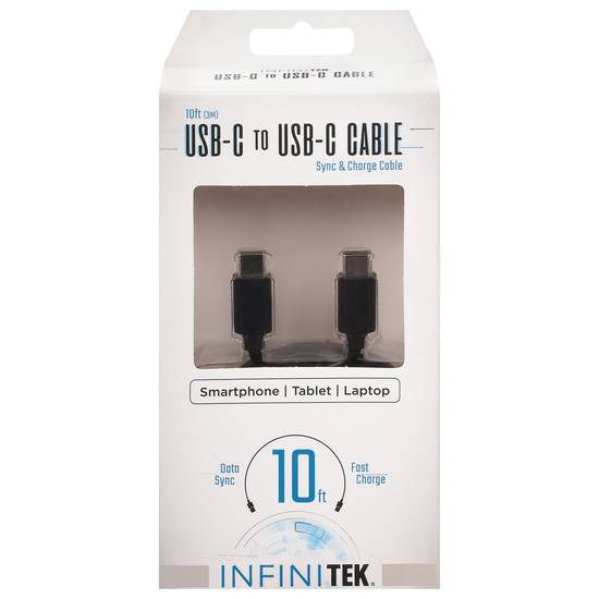 Infinitek Sync & Charge Usb-C To Usb-C Cable
