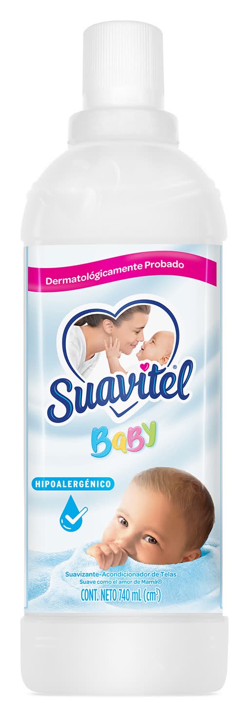 Suavitel · Suavizante y acondicionador de telas líquido hipoalergénico baby (740 ml)