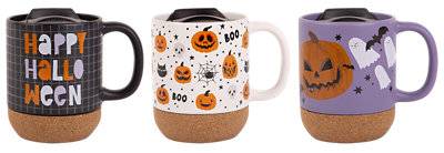 Home 12Oz Halloween Travel Mug - Ea