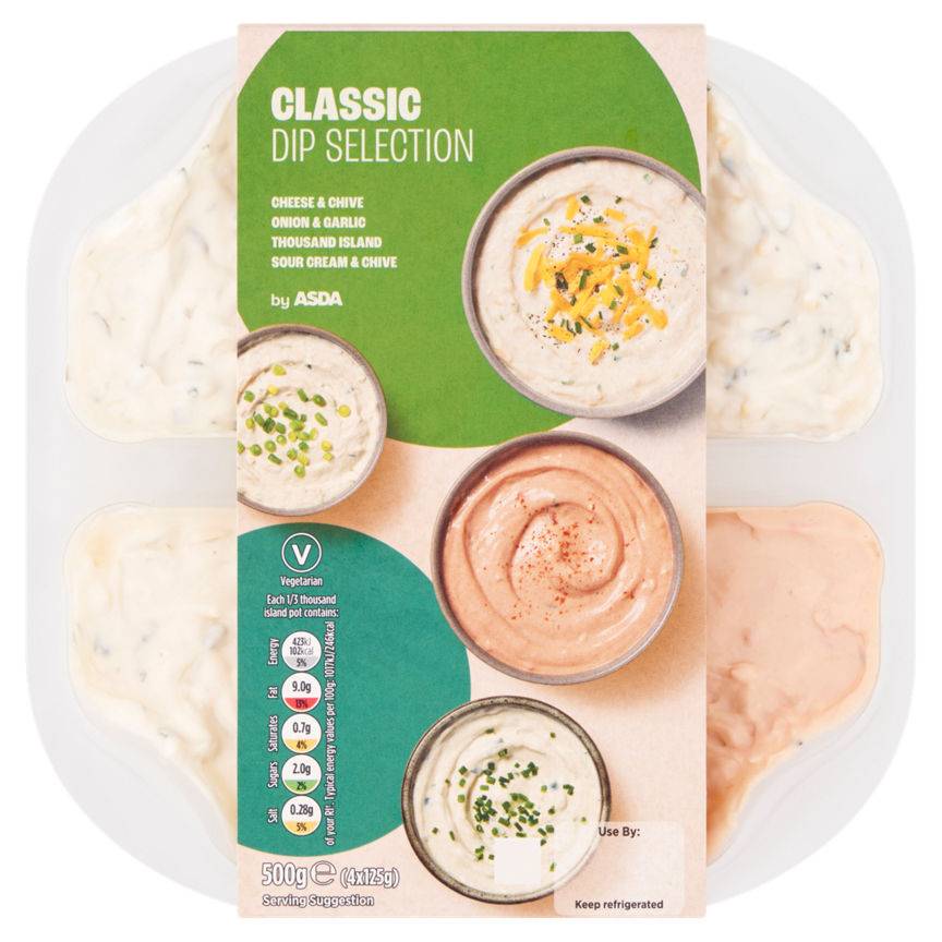 ASDA Classic Dip Selection 500G