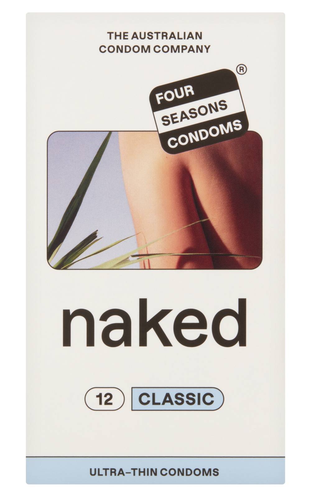 Four Seasons Naked Classic Condoms (30g, 12 pack)