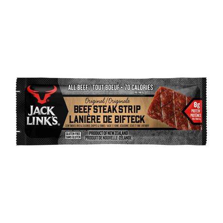 Jack link's jack link's originale laniere de bifteck - original   beef steak strip bars (25g)