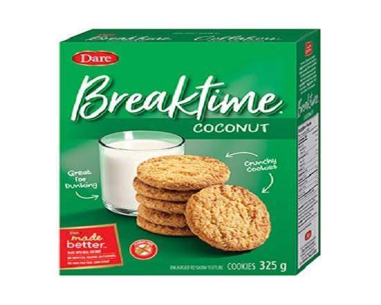 Dare Breaktime Coconut Cookies, 325g