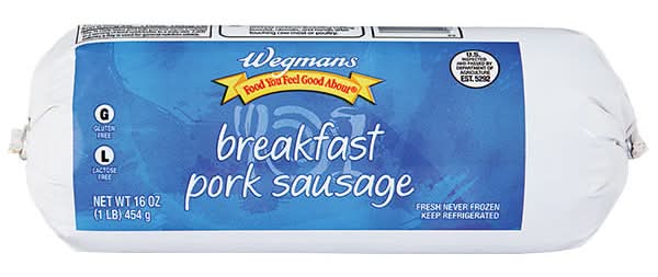 Wegmans Breakfast Pork Sausage