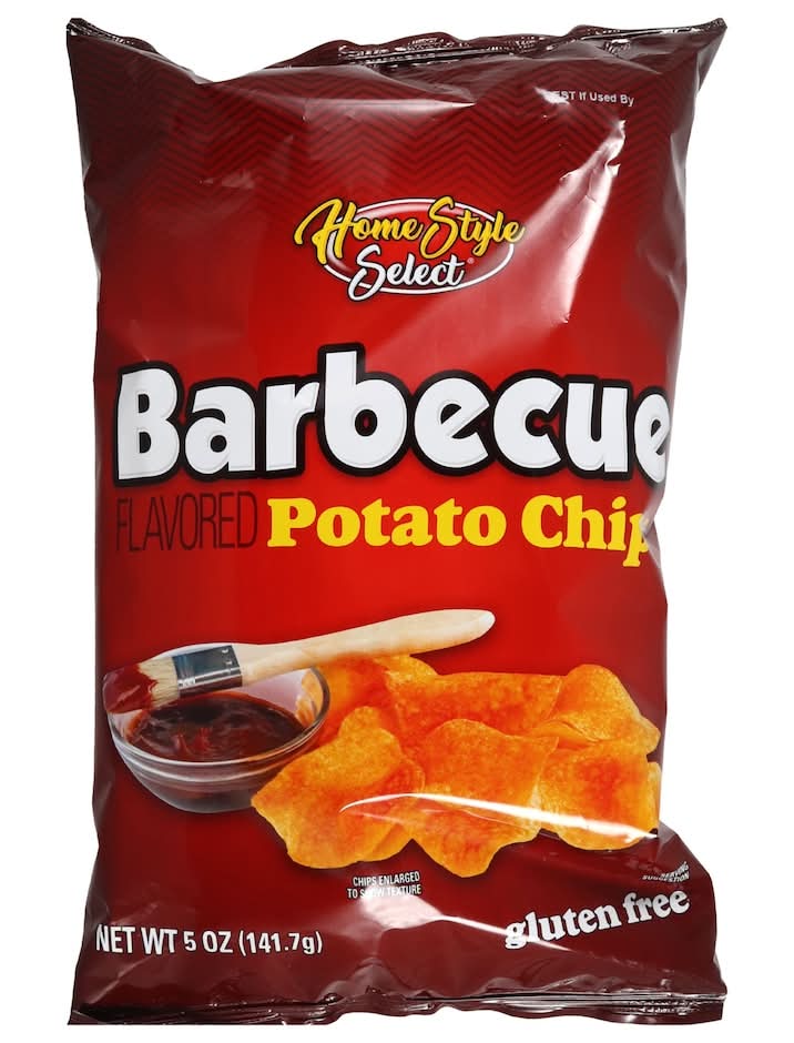 Home Style Select Flavored Potato Chips, Barbecue (5 oz)