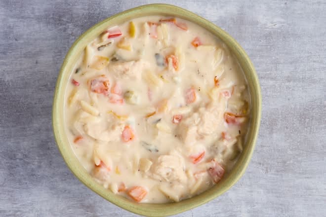 Lemon Orzo Soup