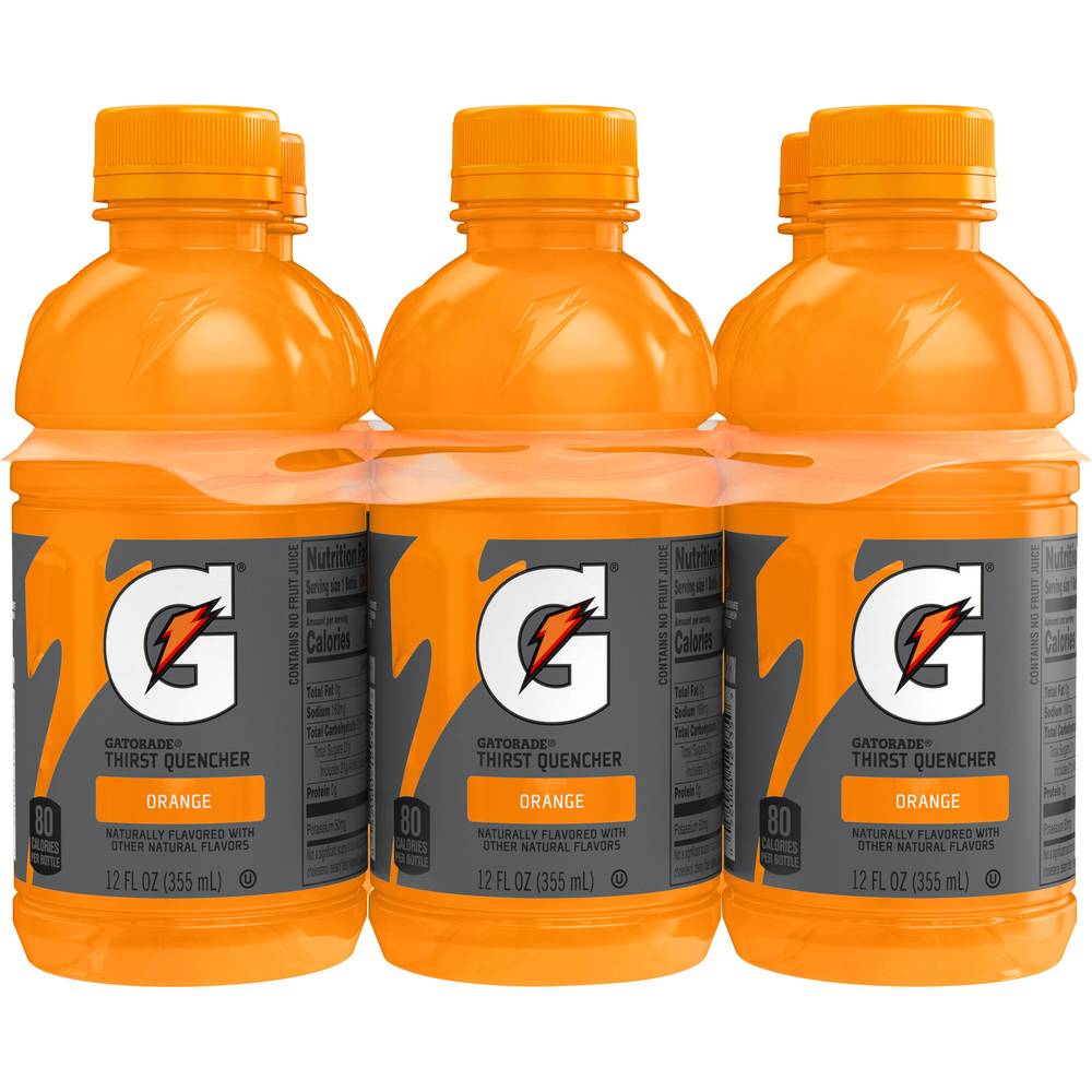 Gatorade Thirst Quencher Sports Drink (6 ct, 12 fl oz) (orange)