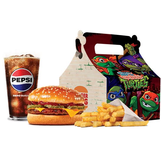 King Jr Cheeseburger Meal