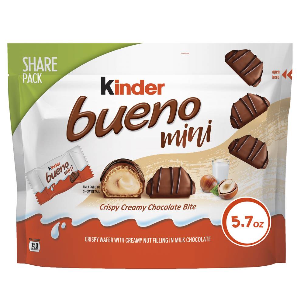 Kinder Bueno Mini Crispy Creamy Chocolate Bites (5.7 oz)