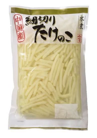 細切り筍水煮