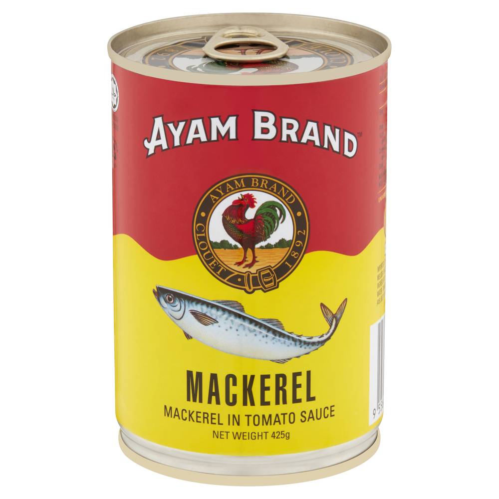 Ayam Mackerel Sauce, Tomato (425g)