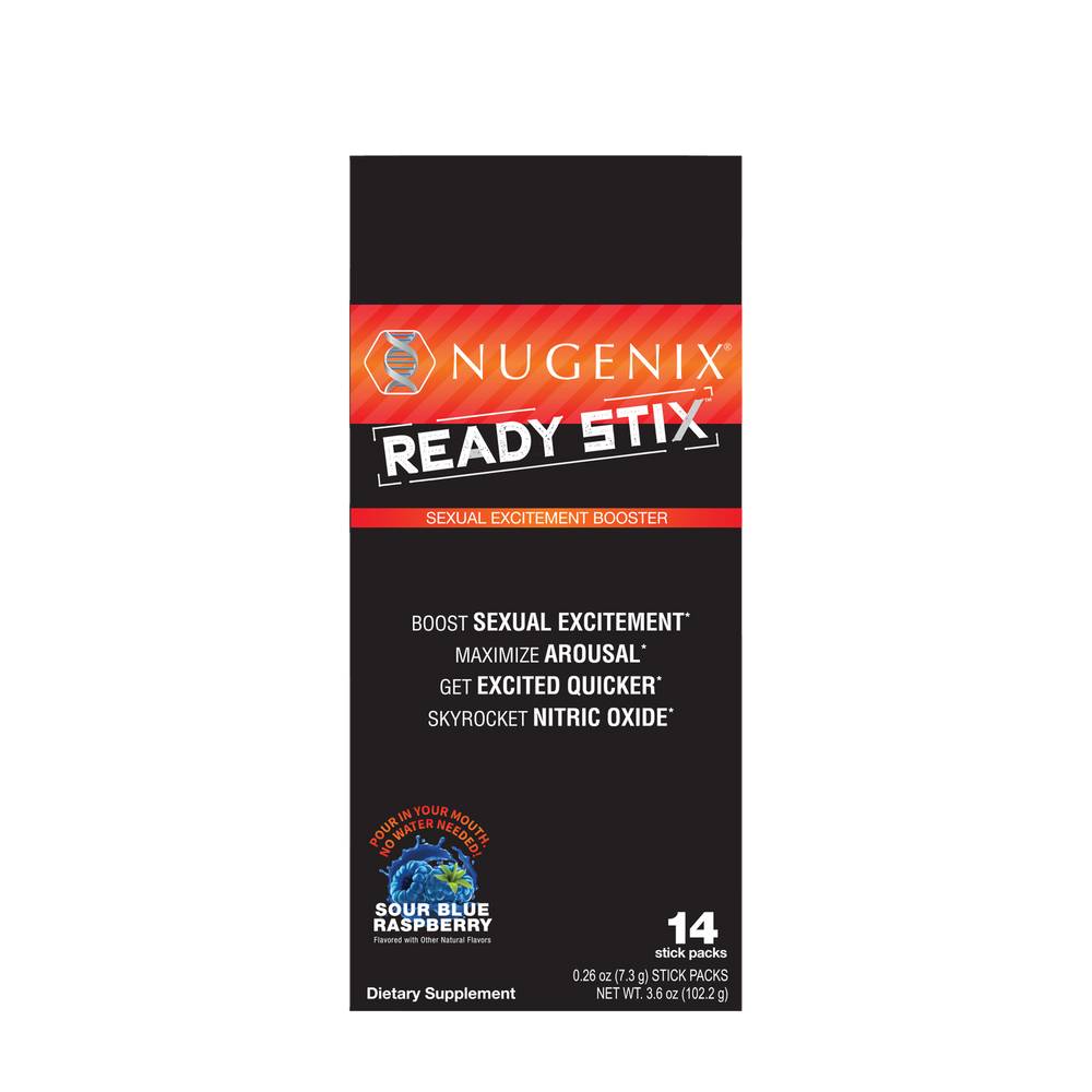 Ready Stix - Sour Blue Raspberry (14 Stick Packs)