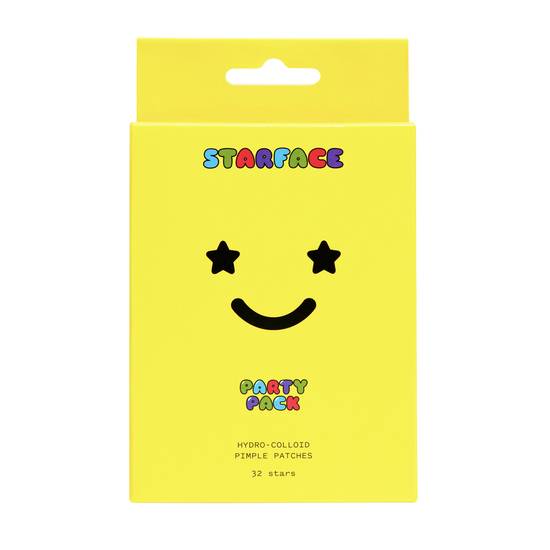 Starface Hydro-Stars Party Pack Hydrocolloid Pimple Patches, 32CT