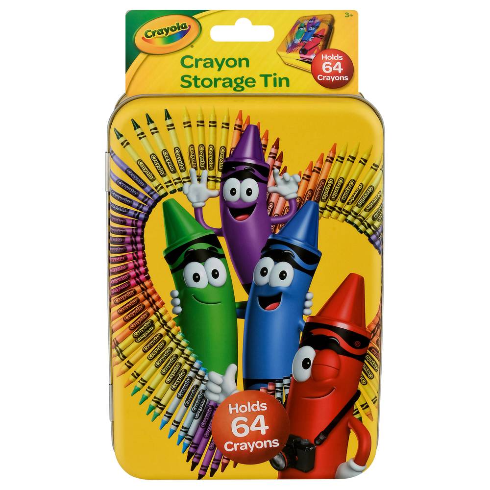 Crayola Crayon Storage Tin