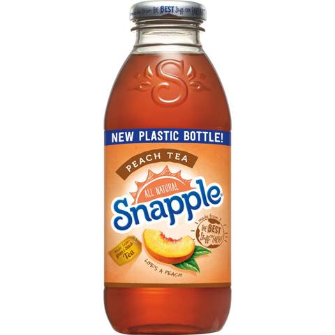 Snapple Peach Tea 16oz