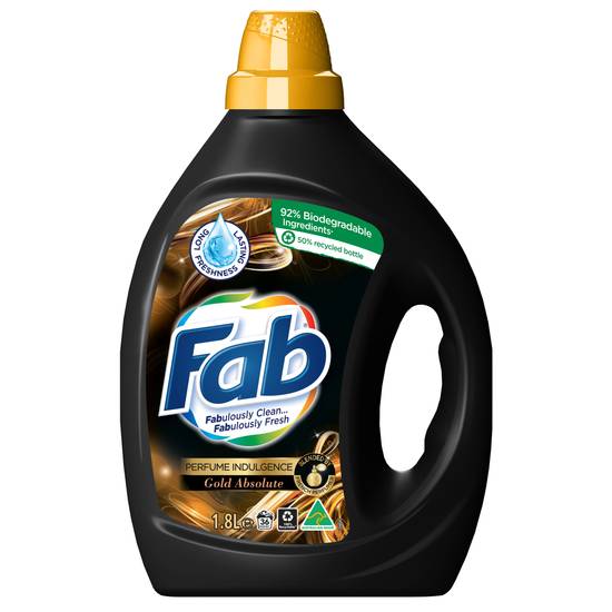 Fab Gold Absolute Laundry Liquid 1.8L