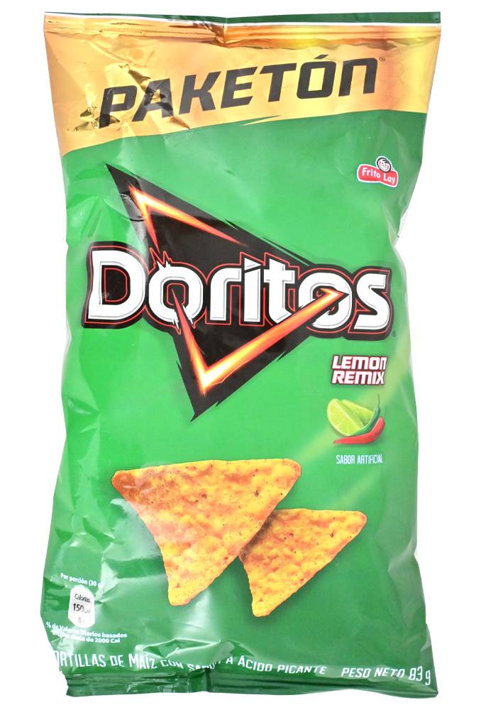 Doritos SNACKS LEMON REMIX PAQ*83G