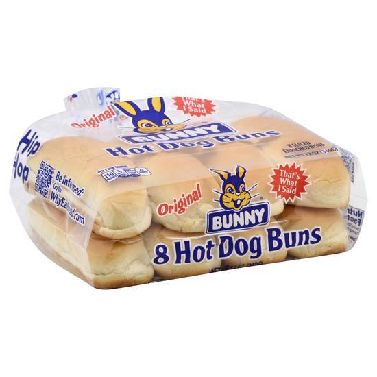 Bunny Hot Dog Buns (8 ct)