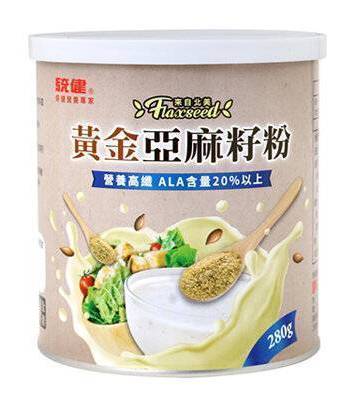 統健-黃金亞麻籽粉(280g/罐)
