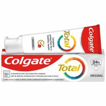 Dentífrico original 24h de protección completa Total Colgate 75 ml.