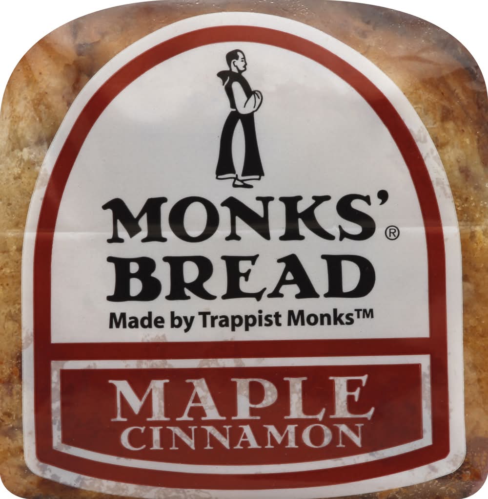 Monks Sliced Bread, Maple-Cinnamon (16 oz)