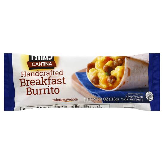 Tina's Handcrafted Breakfast Burrito