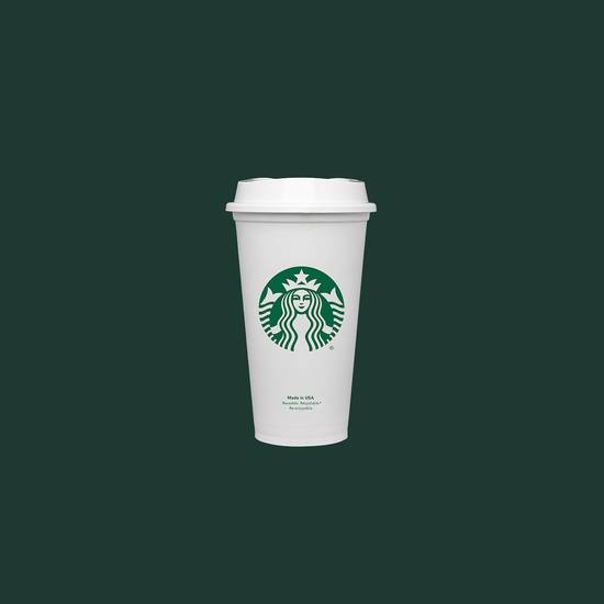 Siren Logo Plastic Hot Cup - 16 fl oz