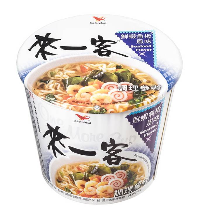 來一客杯麵鮮蝦魚板風味 63gx3杯/組#758736