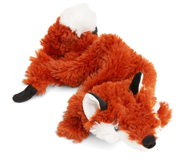 Leaps & Bounds Wildlife Fox Dog Toy, Small