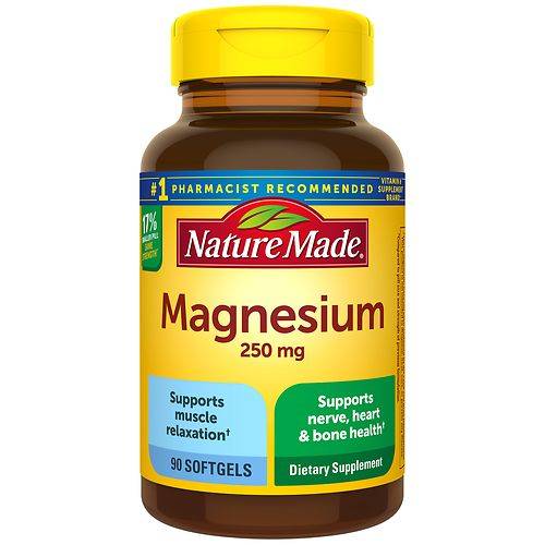 Nature Made Magnesium 250 mg Softgels - 90.0 ea