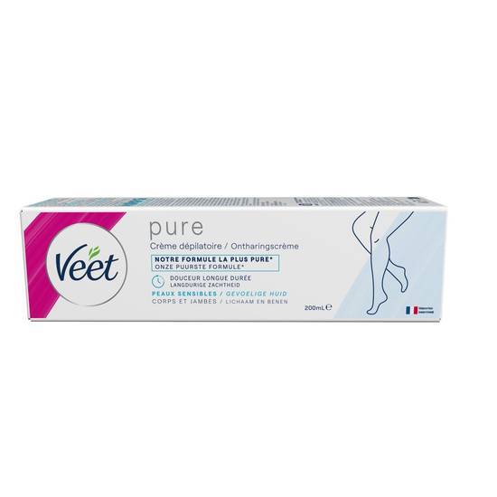 Veet - Pure crème dépilatoire corps et jambes peaux sensibles (female)