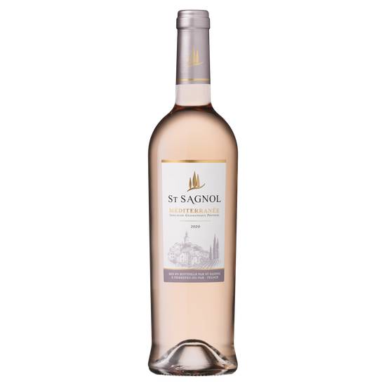 St Sagnol - Vin rosé Provence IGP mediterranée (750 ml)