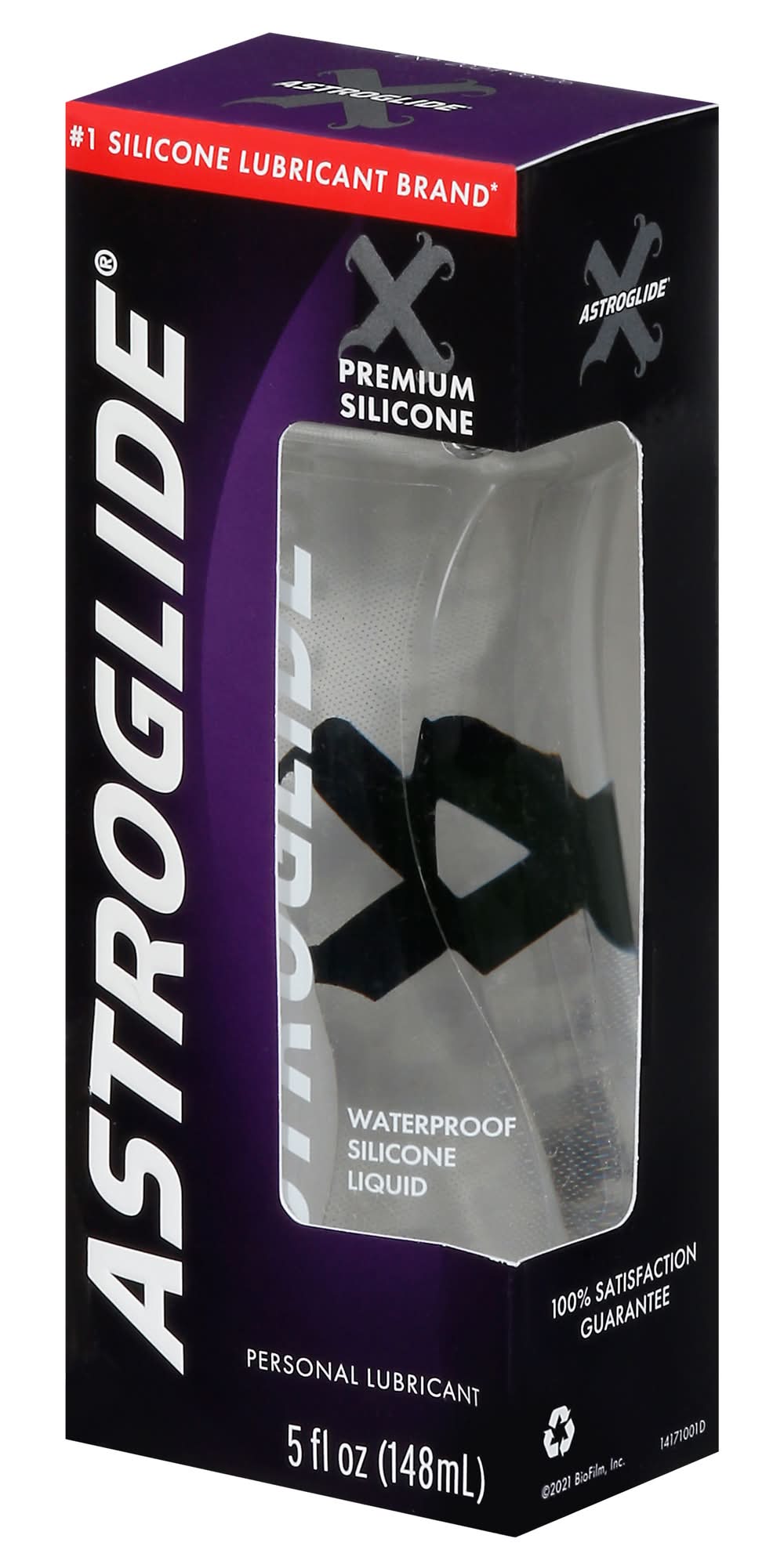 astroglide x premium waterproof silicone personal lubricant Astroglide Premium Silicone Personal Lubricant, 5 fl oz main image 0