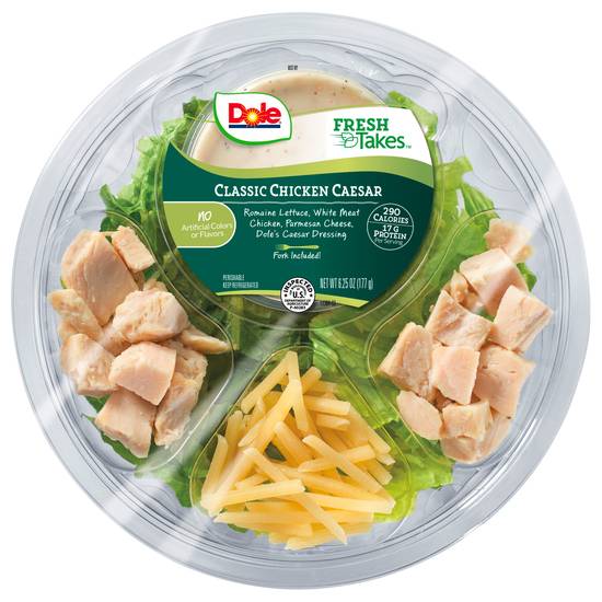 Dole Fresh Takes Classic Chicken Caesar Salad