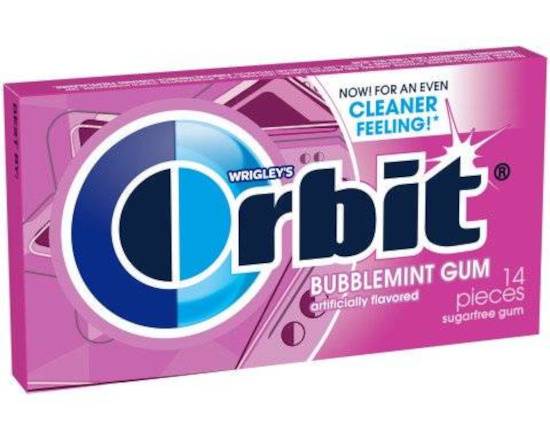Wrigleys Orbit Bubblegum 14 Pcs