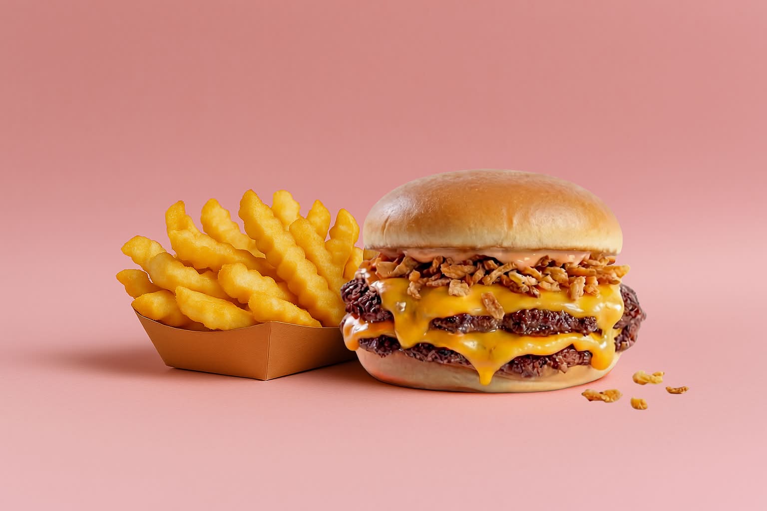 🧅  Menu Crunchy – Le Smash le Plus Croustillant