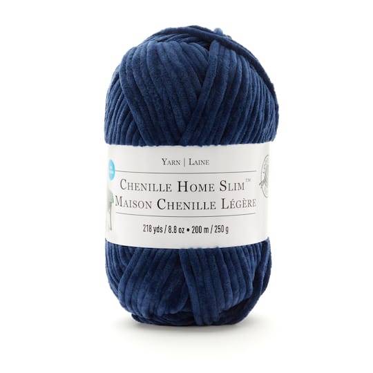 Chenille Home Slim Solid Yarn By Loops & Threads