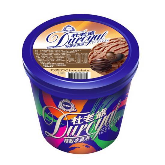 杜老爺特級冰淇淋-巧克力480公克#4710250360132