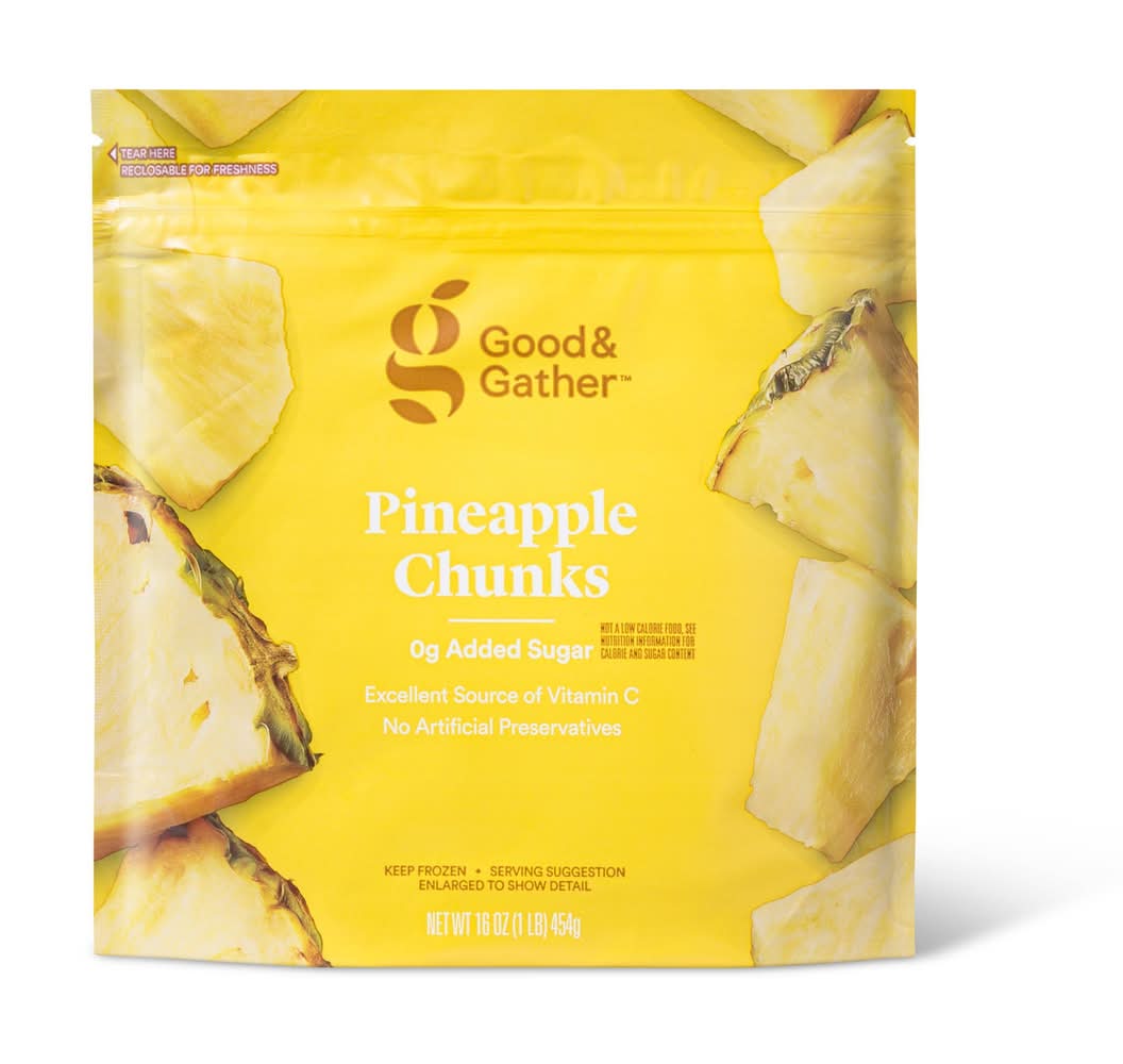 Good & Gather Pineapple Fruit Chunks (16 oz)