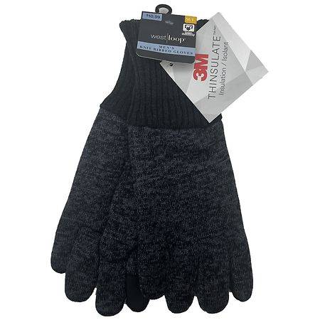 West Loop Knitted Rib Thinsulate Gloves - 1.0 pr