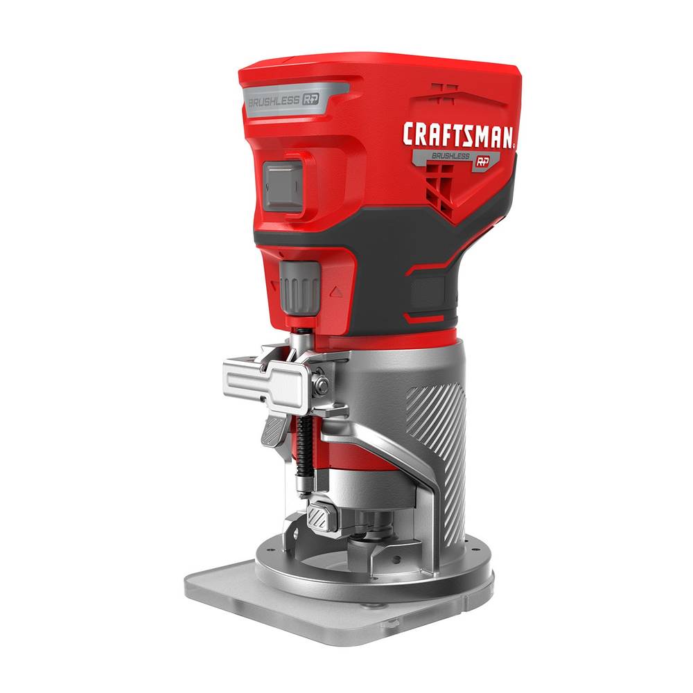 CRAFTSMAN V20 RP 1/4-in Variable Brushless Fixed Cordless Router (Battery and Charger Not Included) | CMCW400B