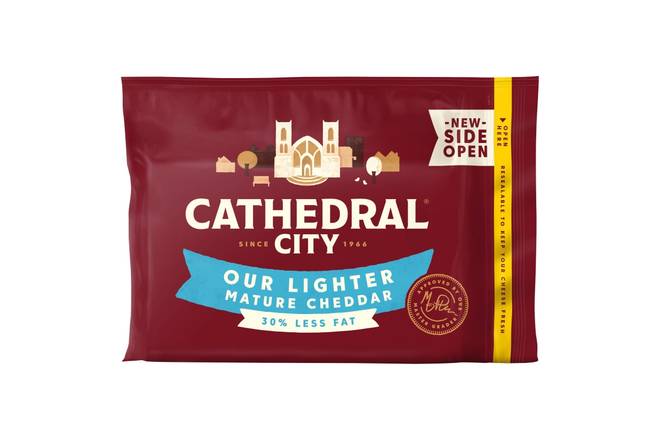 Cathedral City Mature Lighter Cheddar Cheese 350g