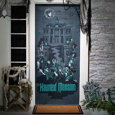 Seasons 6.7 ft Disney's The Haunted Mansion Halloween Door Decoration - Blue