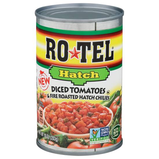 Ro-Tel Hatch Diced Tomatoes & Fire Roasted Chilies