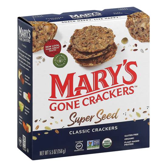 Mary's Organic Super Seed Classic Crackers