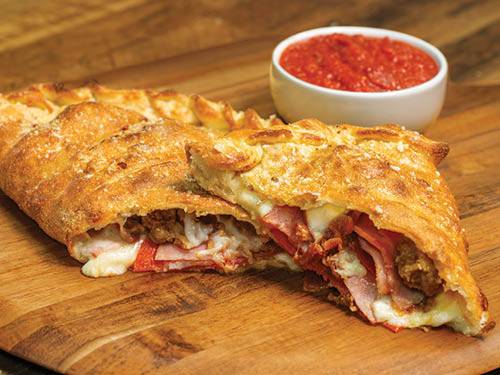 All Meat Calzone-Calzone