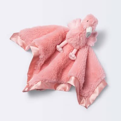 Cloud Island Flamingo Security Blanket, Small