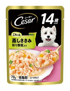 【西莎】蒸鮮包14歲以上特細切雞肉及蔬菜口味70g#20837679