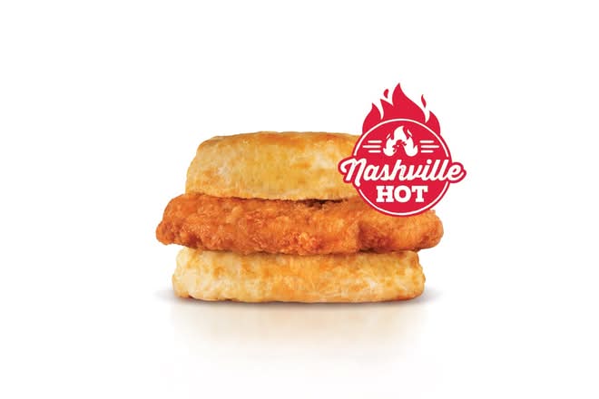 Spicy Hand-Breaded Chicken Biscuit
