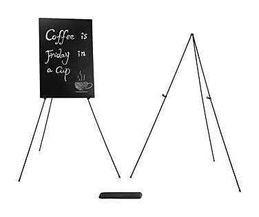 Staples Display Easel Metal (28218us/50446us), Black